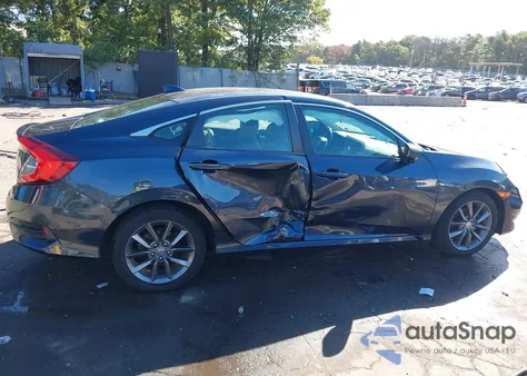 2019 Honda Civic Ex from USA, damaged, VIN 19XFC1F31KE203580